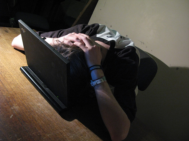 Frustrated blogger