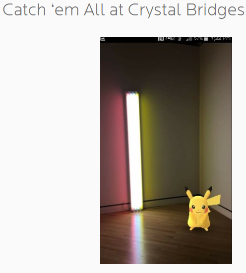 Museum using pokemon go